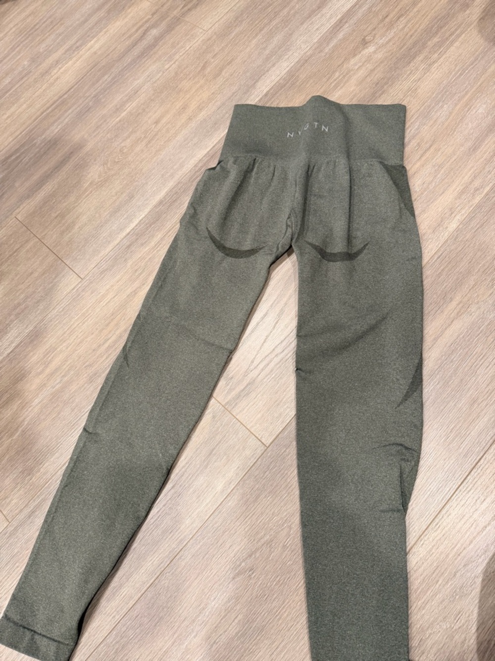 NVGTN Olive Seamless High-Rise Sculpting Leggings